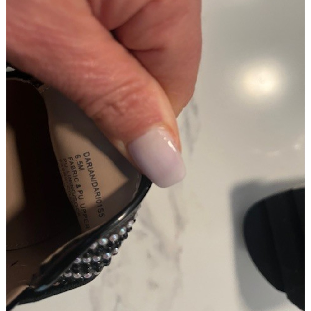 Betsey Johnson's Darian Black and White Gingham Plaid Loafers, Size 6.5, NWOT - Picture 7 of 13